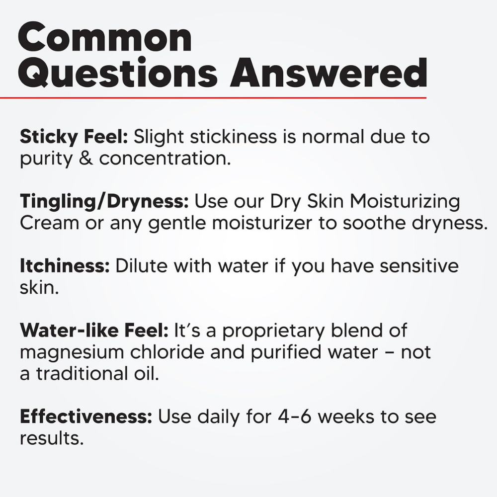 Magnesium Spray Oil